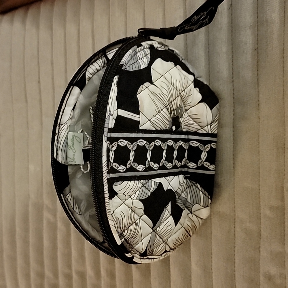 Vera Bradley cosmetic bag with mirror